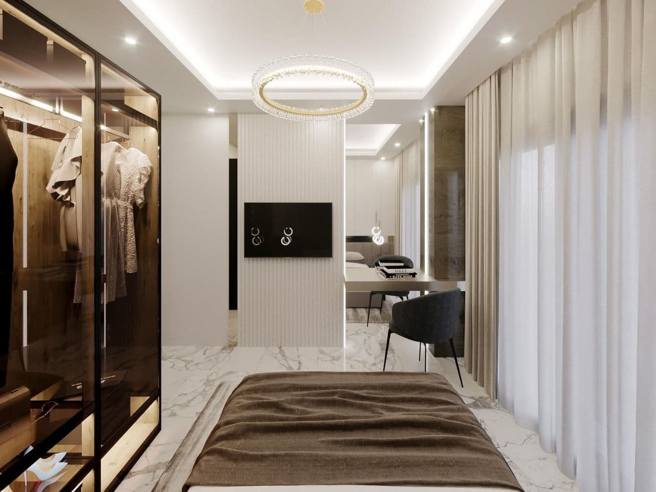 Пентхаус в Авсалларе, Турция, 77 м², фото 2