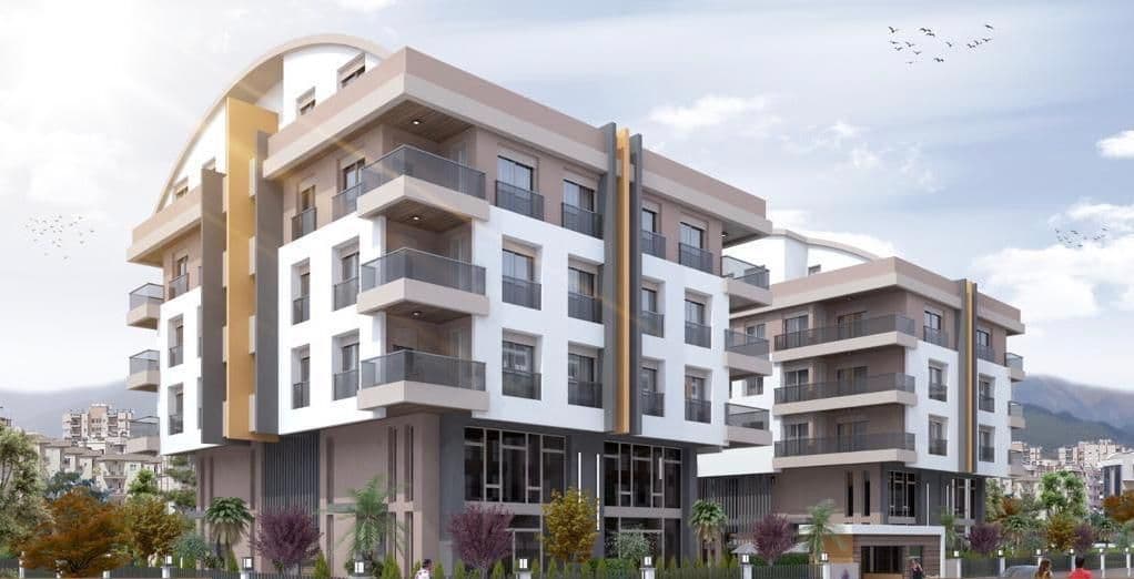 Апартаменты в Анталии, Турция, 93 м²
