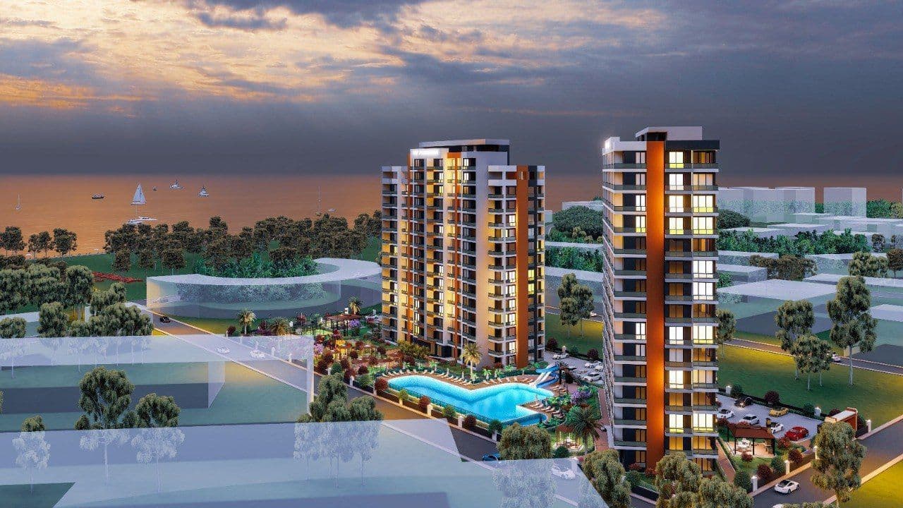 Апартаменты в Мерсине, Турция, 89 м², фото 2