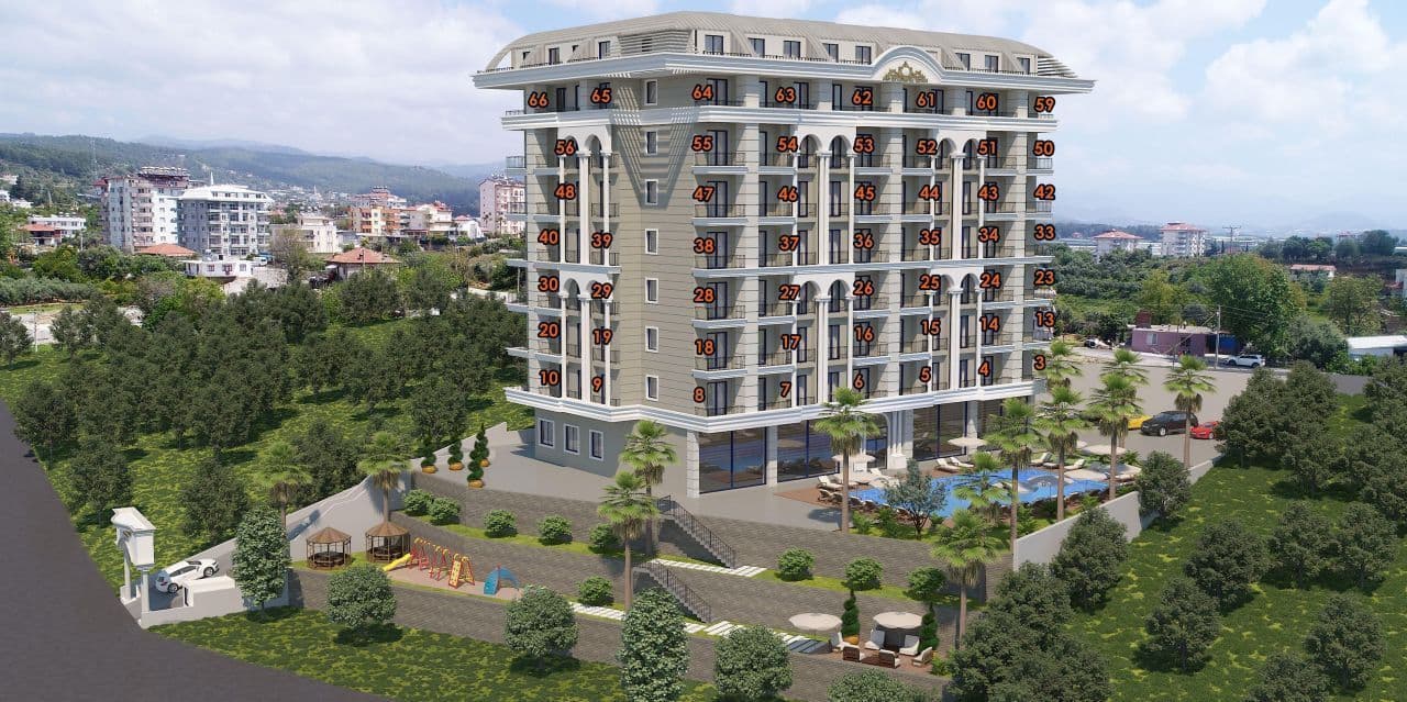 Пентхаус в Авсалларе, Турция, 84 м²