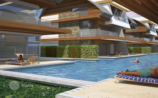 4-Story Villa with Terraces and Garage in Antalya
