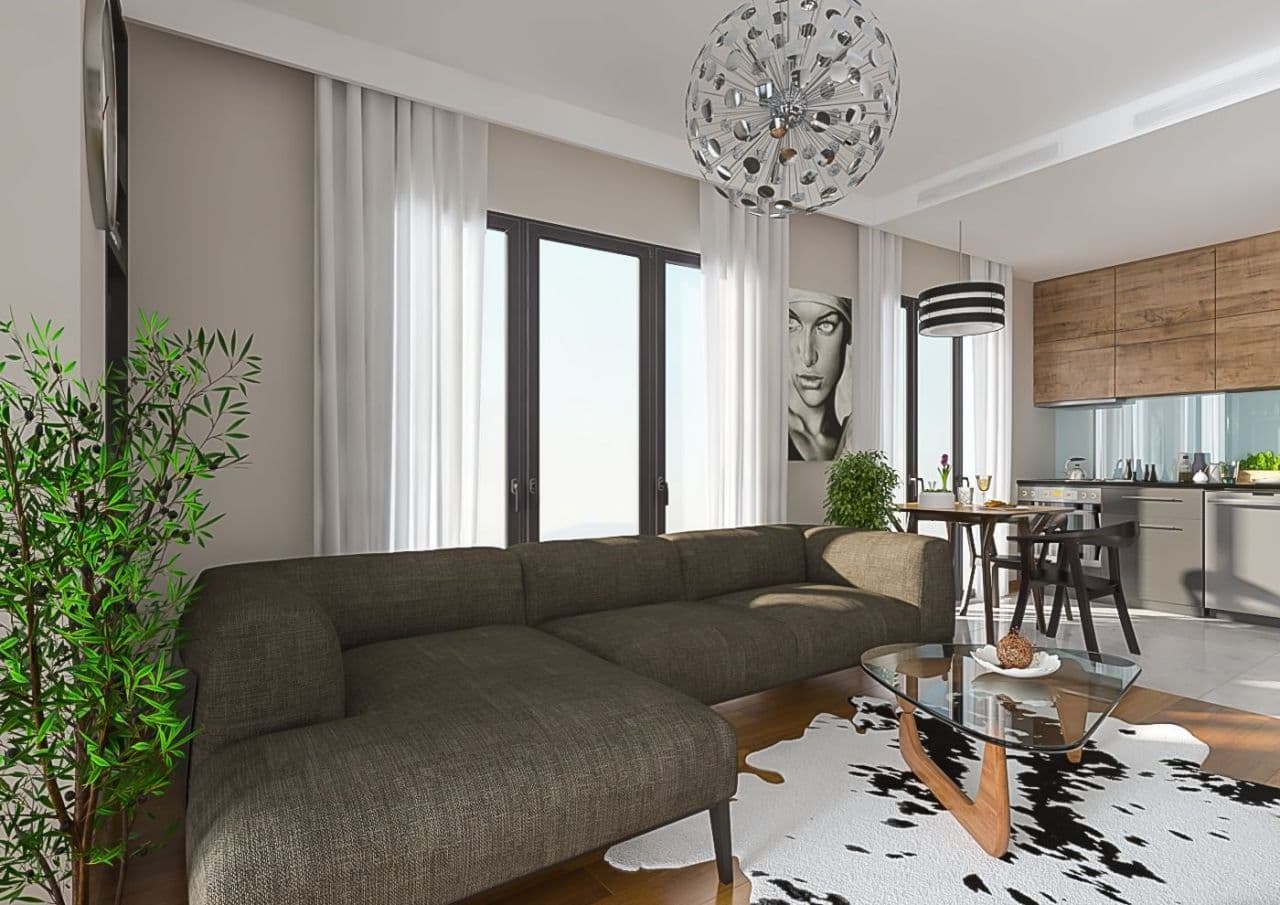 Апартаменты в Стамбуле, Турция, 65 м², фото 2