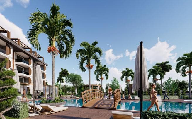 Premium Apartments with Spa and Private Beach in Avsallar, Alanya