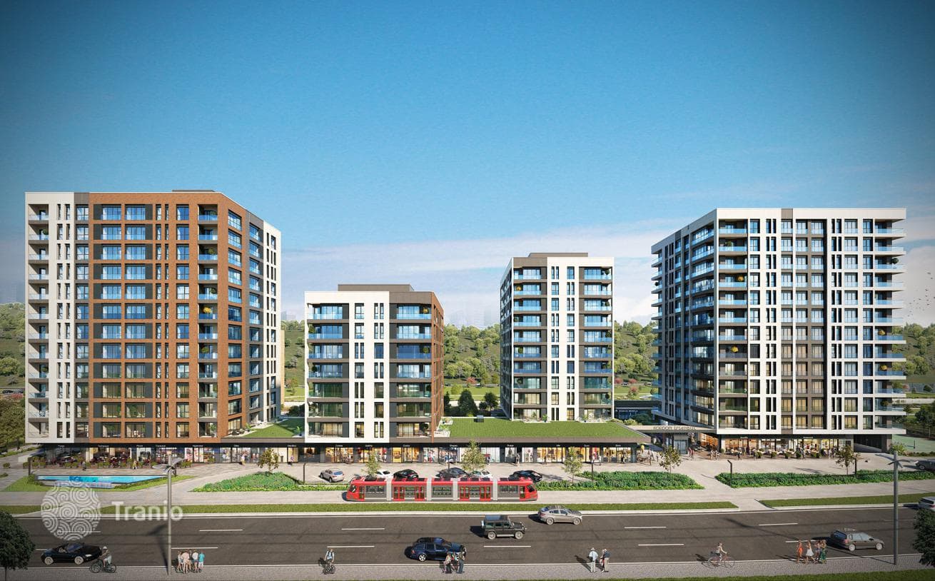 1–4-Bedroom Apartments Eligible for Turkish Citizenship in Kagithane, Istanbul