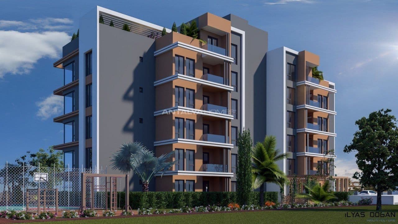 Апартаменты в Анталии, Турция, 65 м²