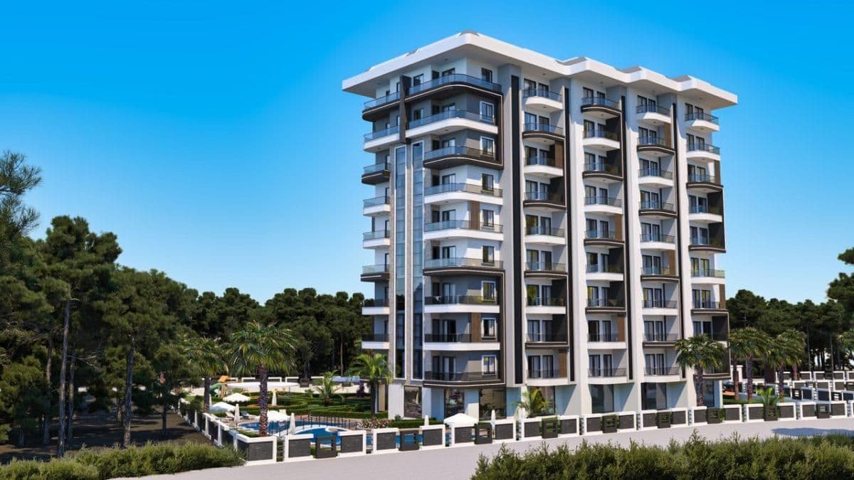 Квартира в Авсалларе, Турция, 43 м², фото 2