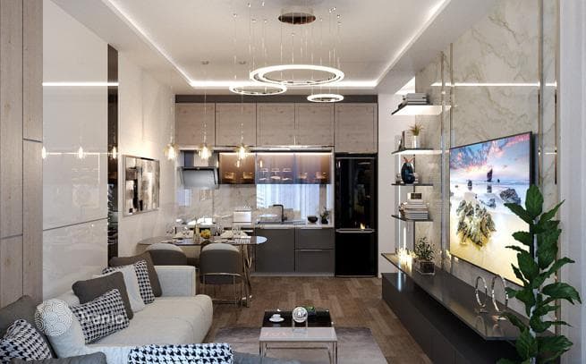 New Apartments with Shared Amenities in Oba, Alanya