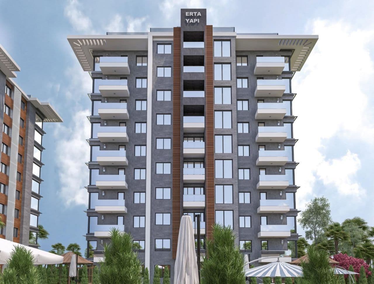 Квартира в Анталии, Турция, 80 м²