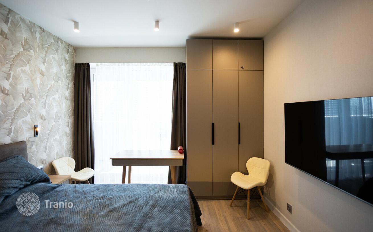 Studio with Sea and City Views in Batumi