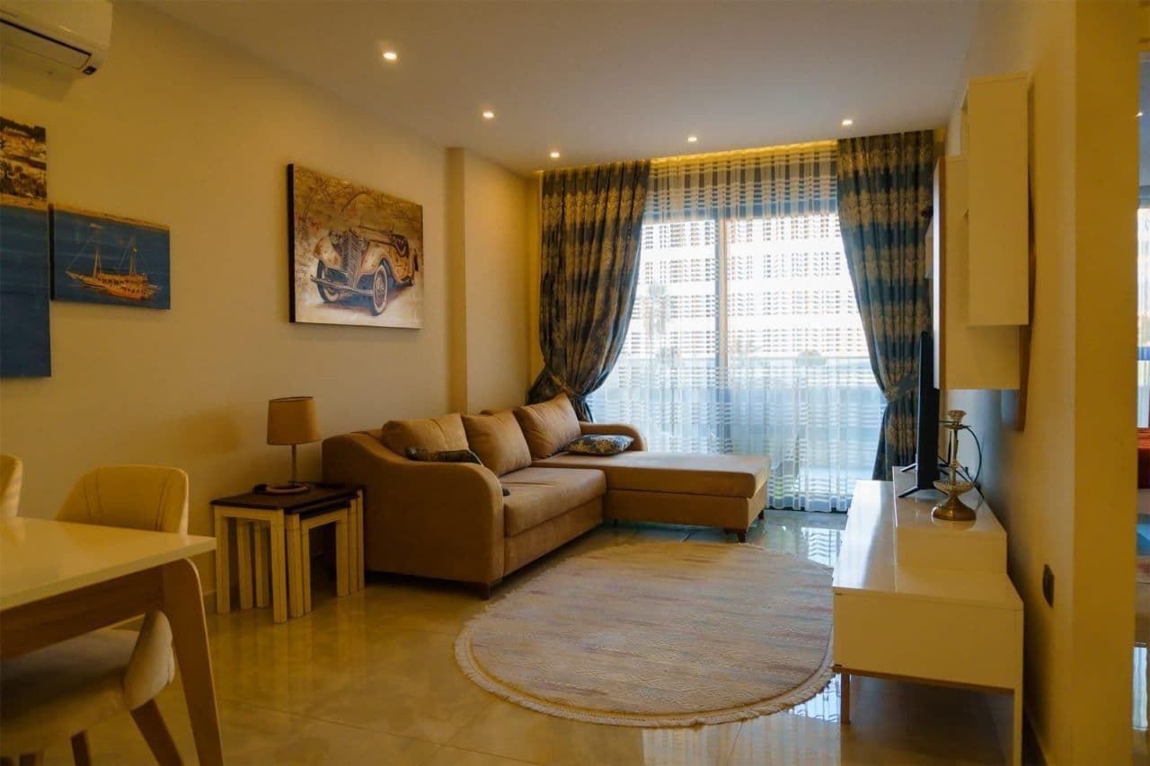 Квартира в Алании, Турция, 60 м², фото 4