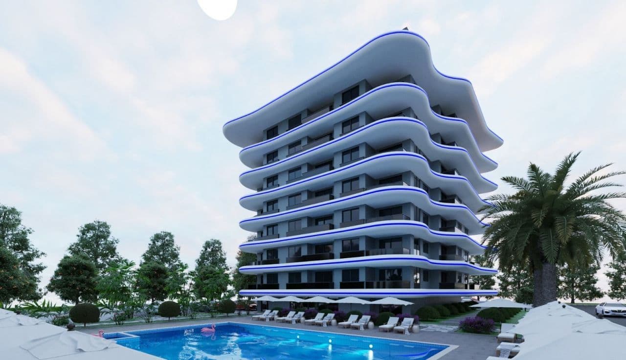 Квартира в Авсалларе, Турция, 59 м²