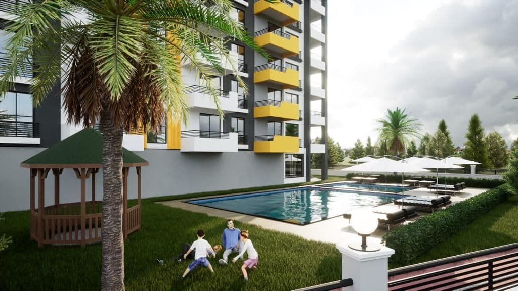 Апартаменты в Мерсине, Турция, 46 м², фото 5