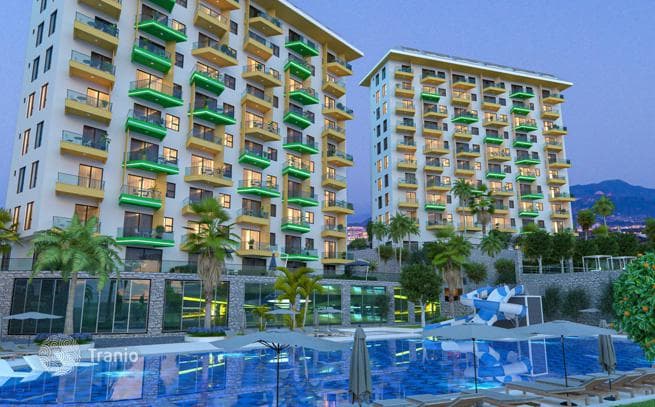 1-Bedroom Apartment with Sea View in Alanya, photo 2