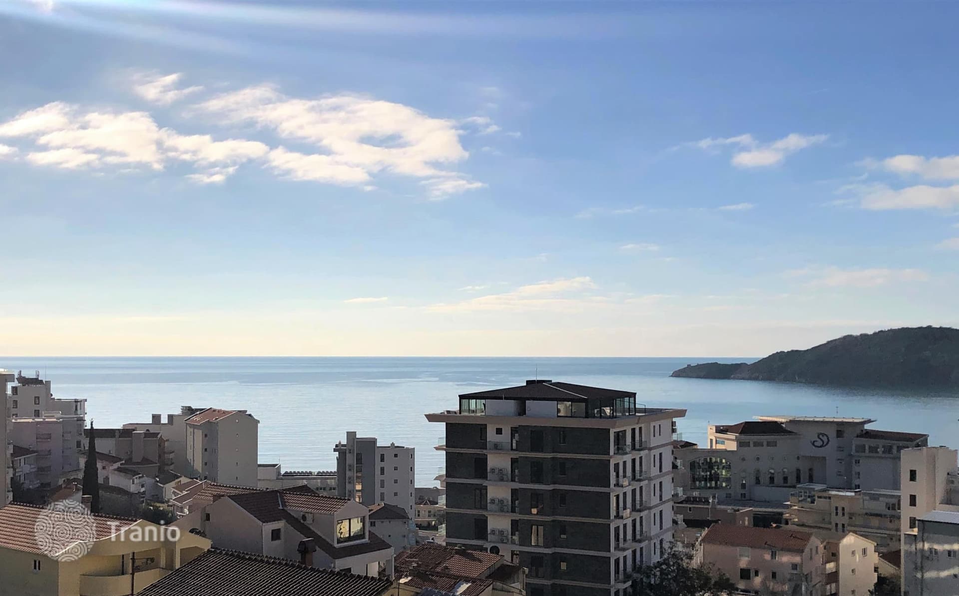 2-Bedroom Apartment with Sea and Mountain Views in Becici, Budva