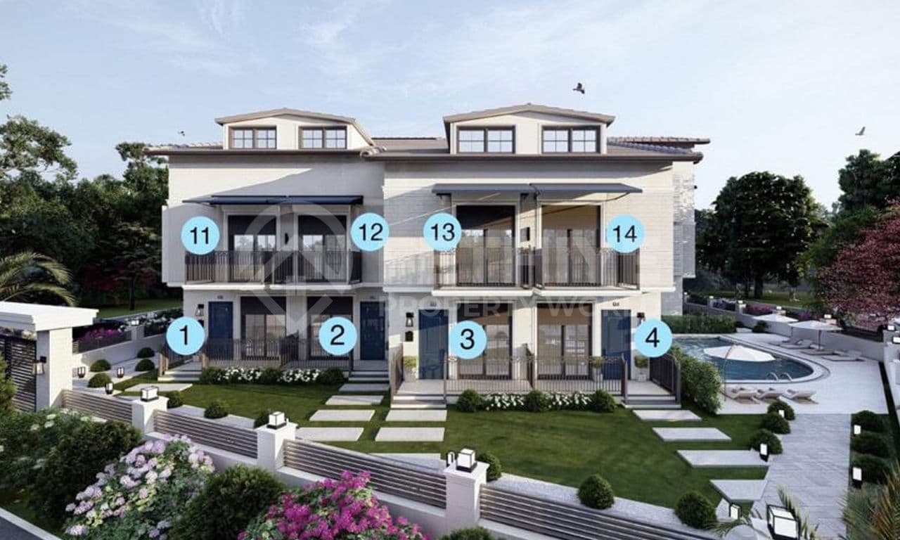 Апартаменты в Фетхие, Турция, 55 м²