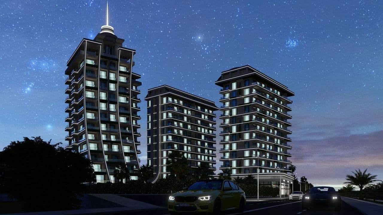 Квартира в Алании, Турция, 54 м², фото 4