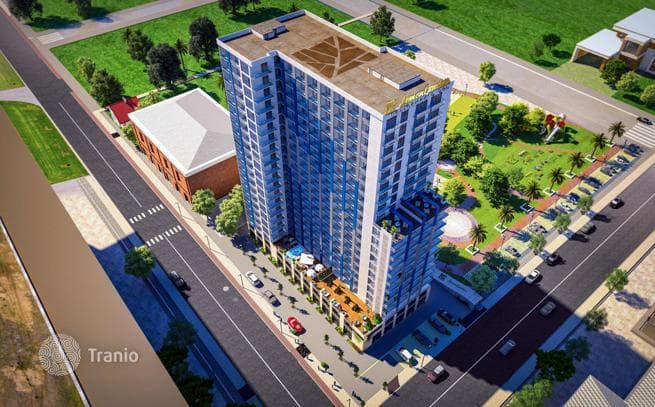 1-Bedroom Apartment with Sea and Mountain Views in Batumi