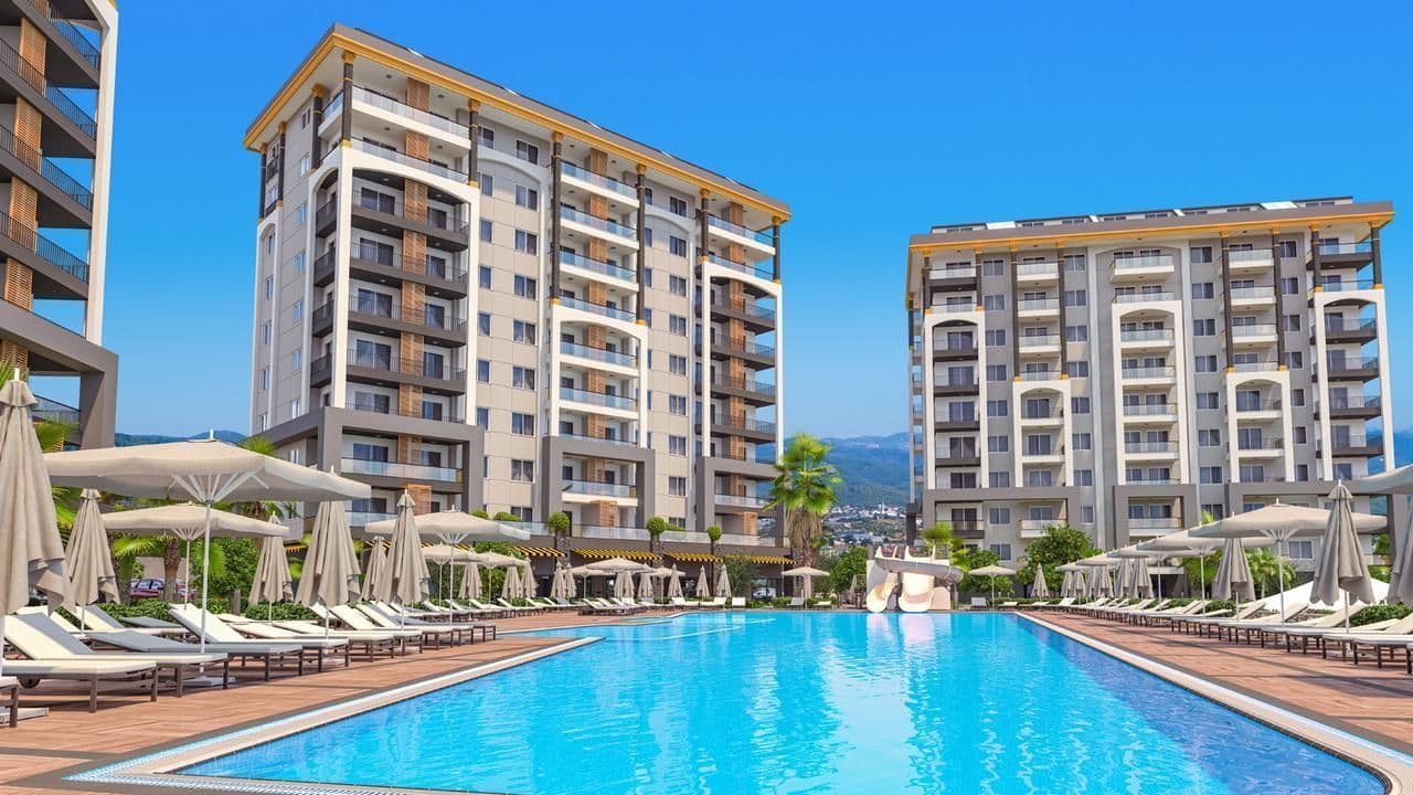 Квартира в Авсалларе, Турция, 46 м²