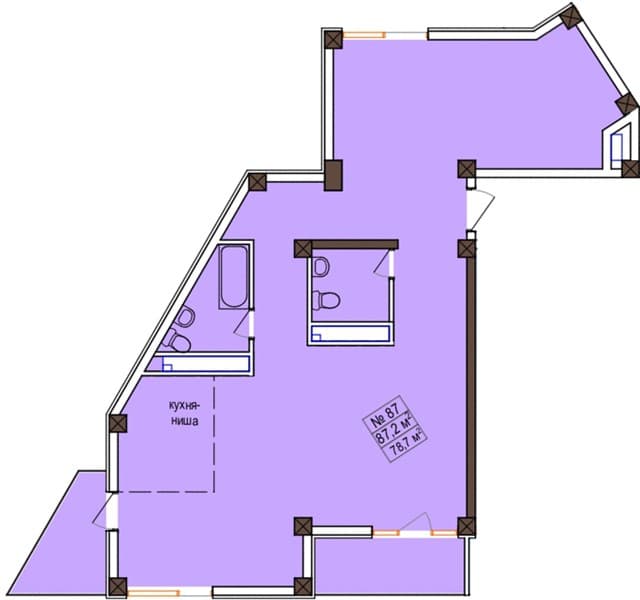 Studio Apartment in Marmeland Residential Complex, Sochi