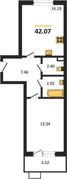 Studio Apartment in Sady U Morya, Temryuk