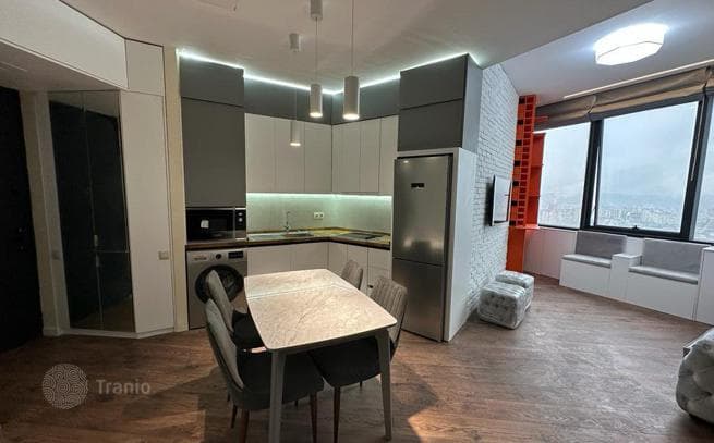 Apartment with Mountain and City Views on High Floor in Vake, Tbilisi