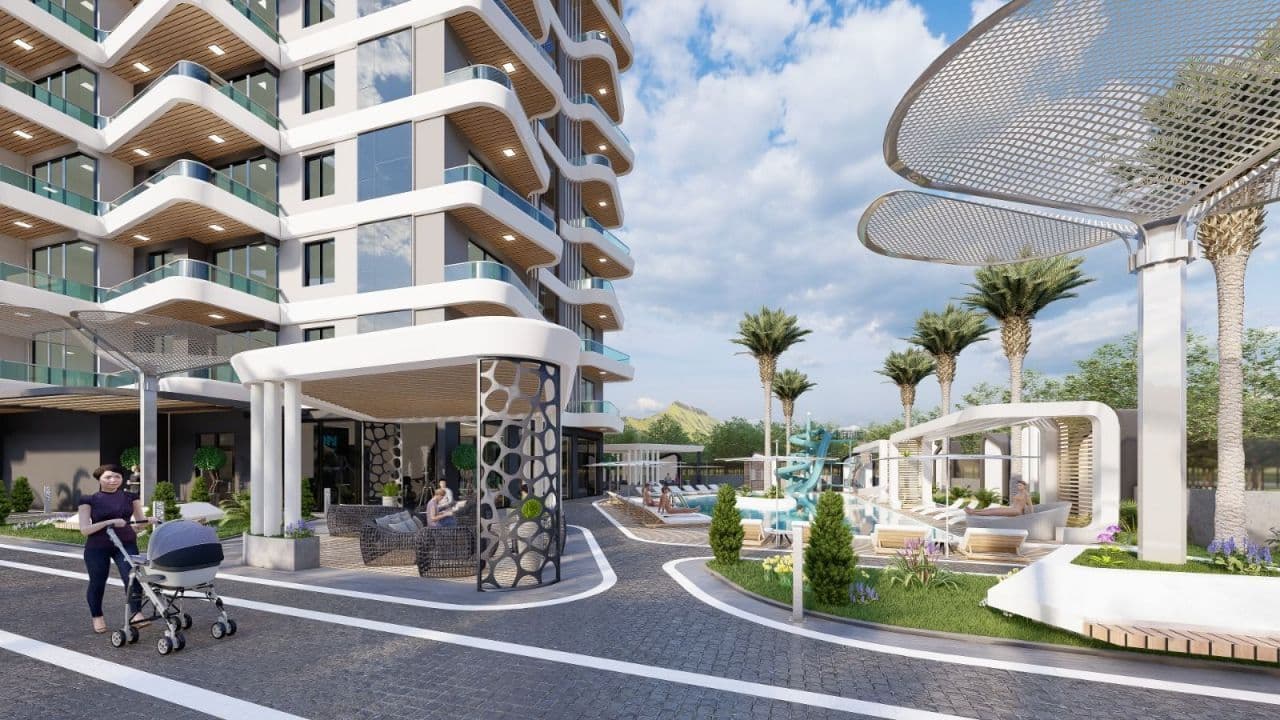 Квартира в Алании, Турция, 55 м², фото 4