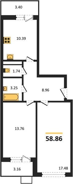 Apartment in Sady u Morya, Temryuk