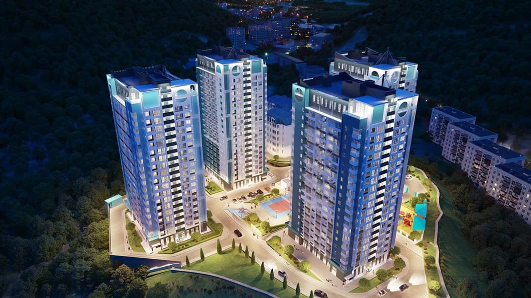 2-Bedroom Apartment on the 21st Floor in Fort Admiral, Tuapse, photo 4