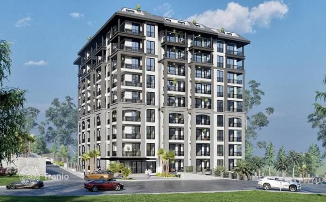 1-Bedroom (1+1) Apartment with Aquapark in Avsallar, Alanya