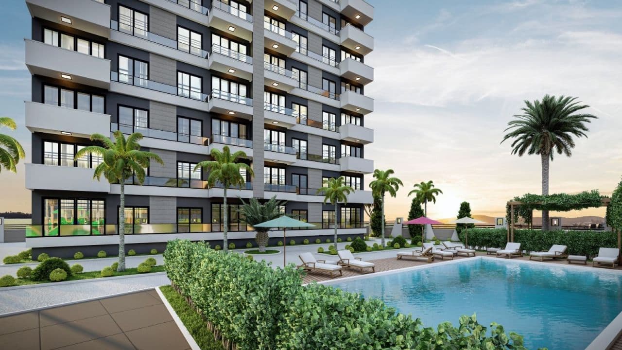 Квартира в Мерсине, Турция, 60 м²