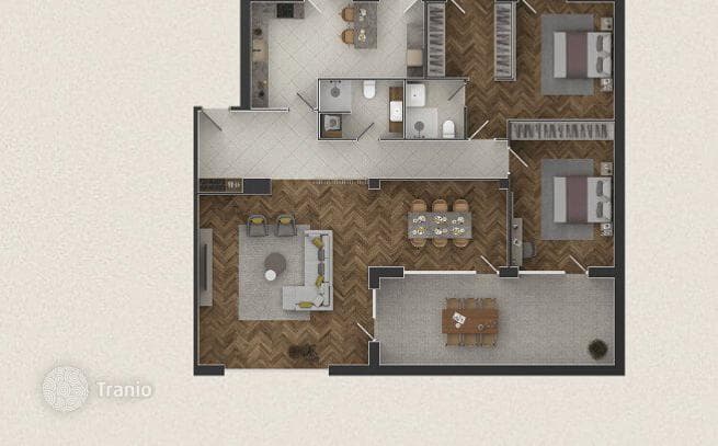Apartment with High Ceilings in Historic Building, Saburtalo, Tbilisi