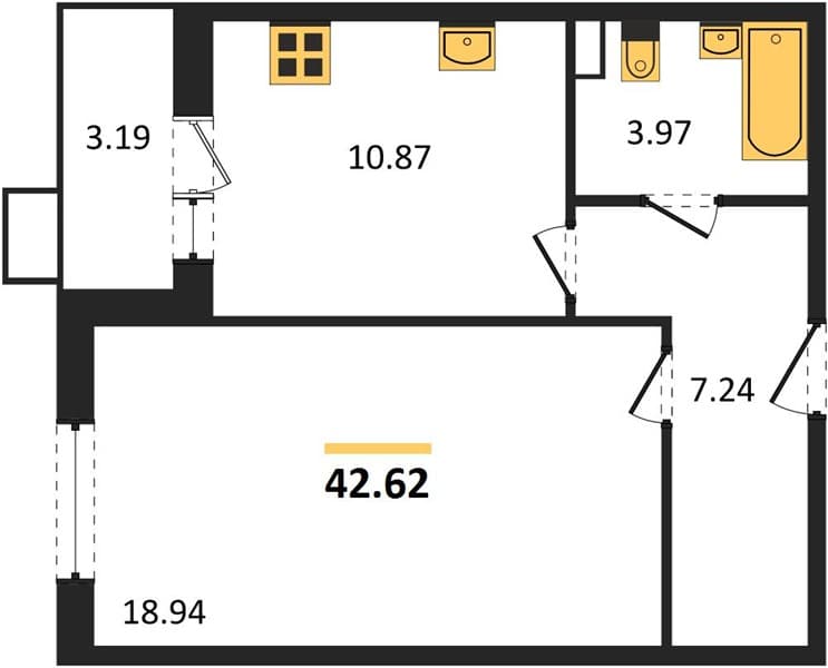 Studio Apartment in Sady u Morya, Temryuk