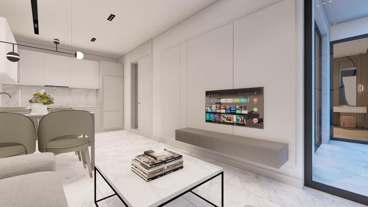 Квартира в Алании, Турция, 55 м², фото 2