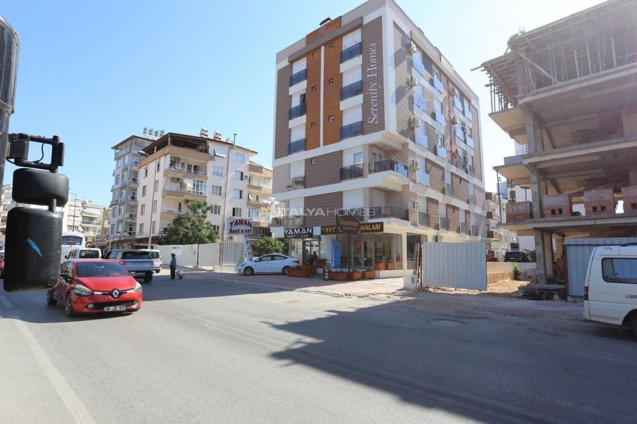 Апартаменты в Анталии, Турция, 45 м²