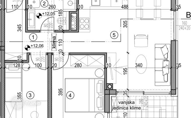 1-Bedroom Apartment in New Build in Pula, Croatia, photo 2