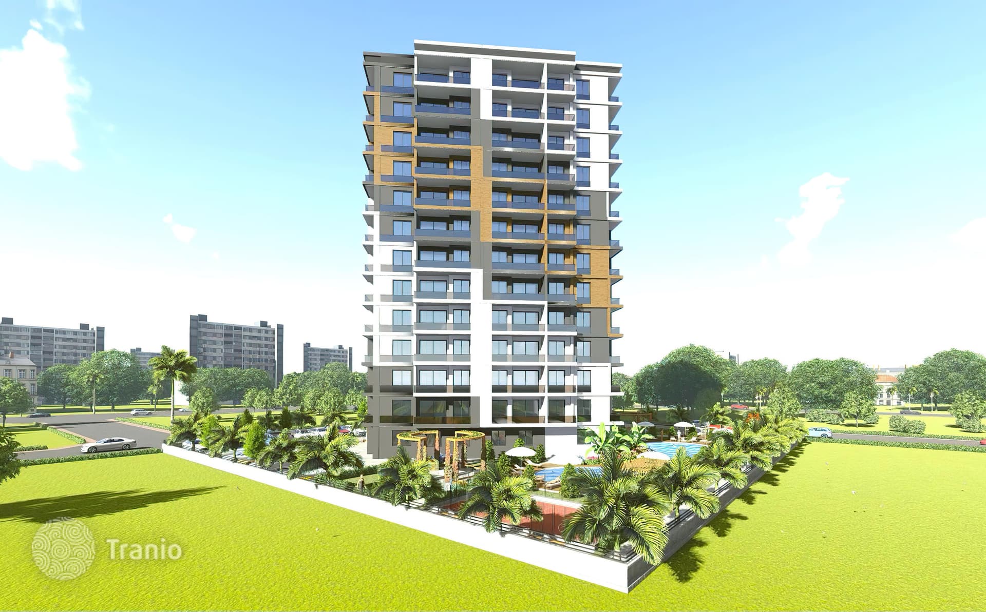 New Apartments with Pool, Gym and Cinema in Mersin
