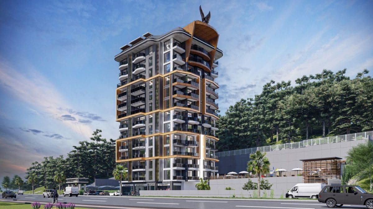 Квартира в Алании, Турция, 50 м², фото 2