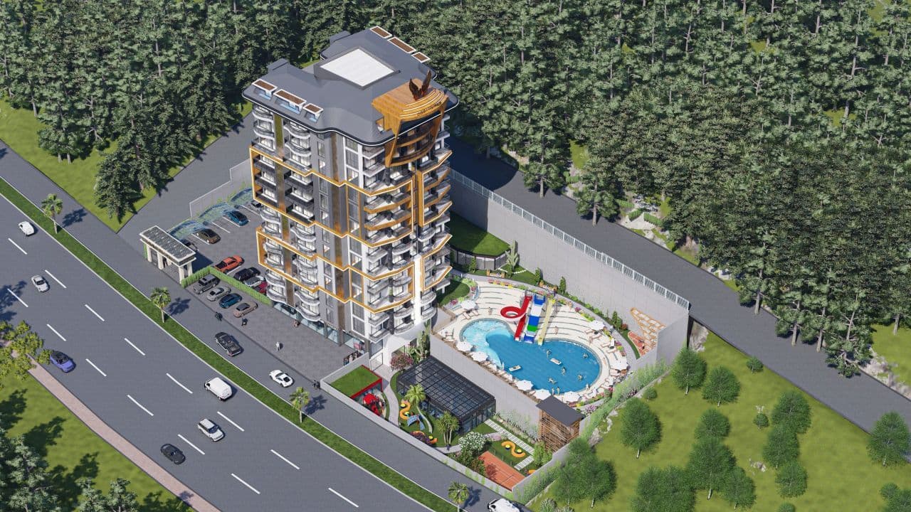 Квартира в Алании, Турция, 55 м², фото 5