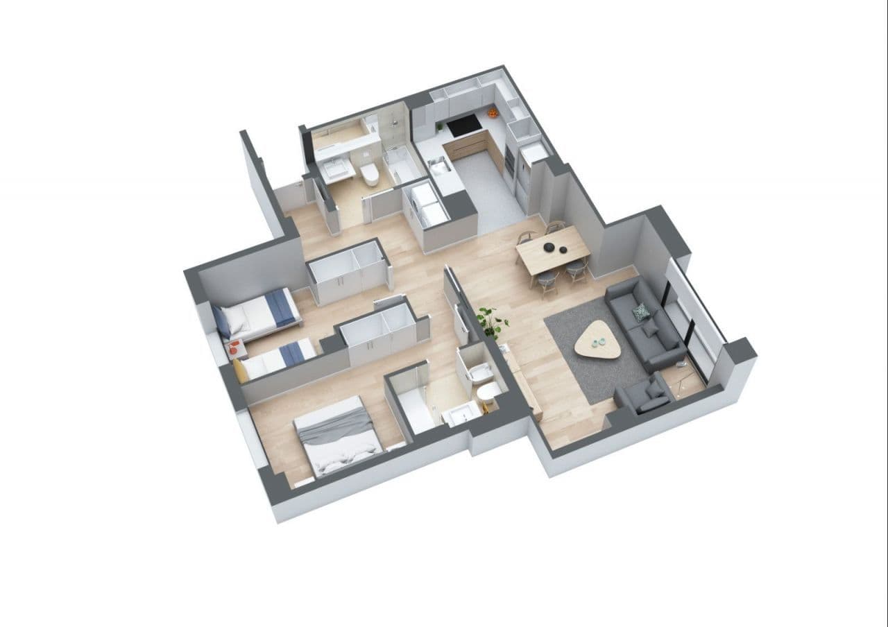 Квартира в Барселоне, Испания, 95 м²