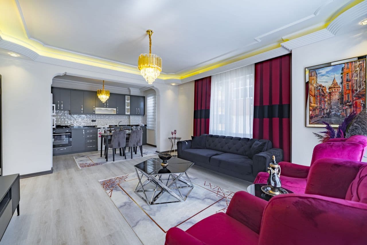 Квартира в Алании, Турция, 125 м²