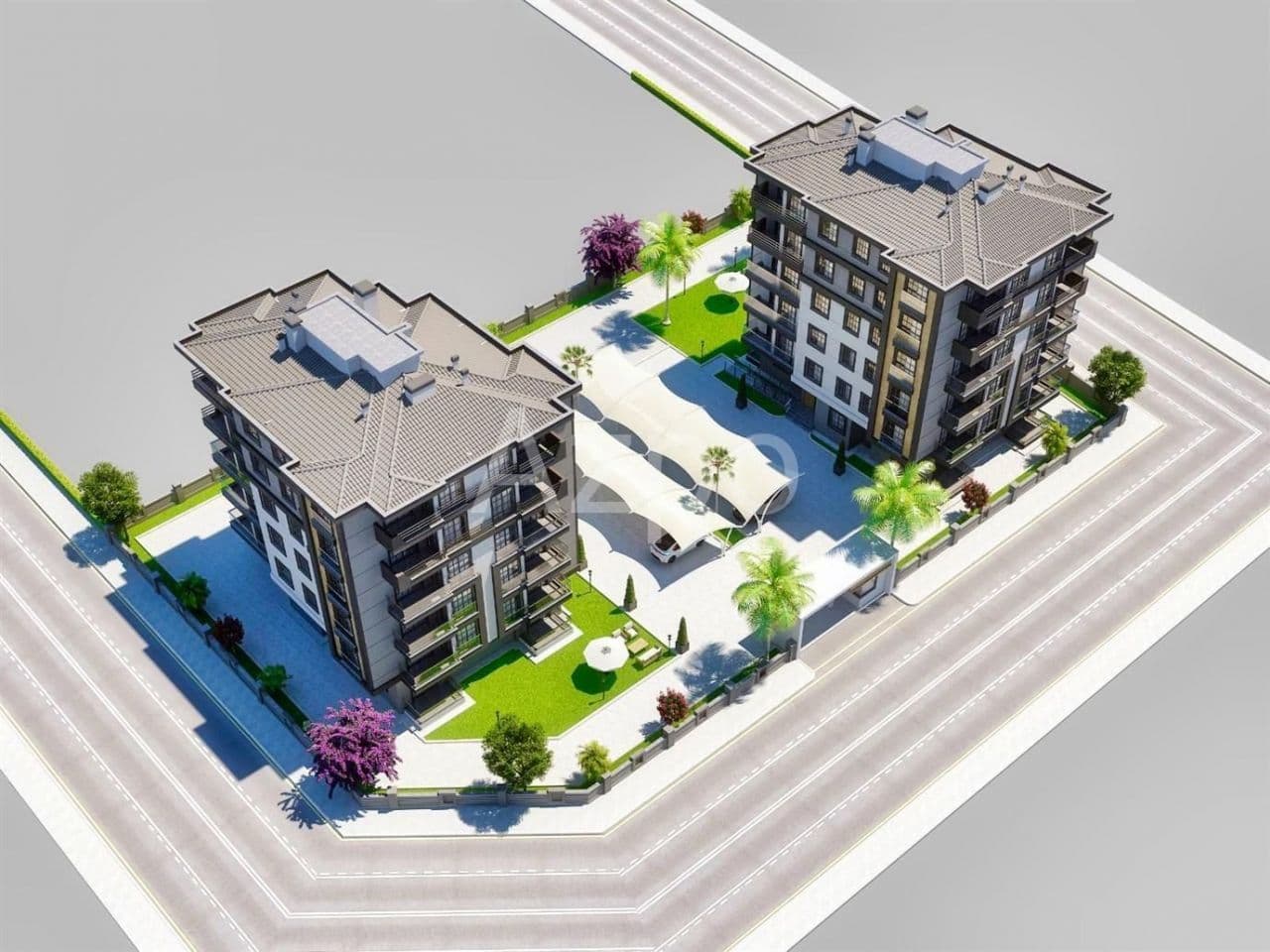 Апартаменты в Анталии, Турция, 90 м²