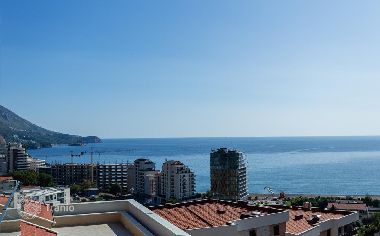 1-Bedroom Apartment with Sea View in Becici, photo 5