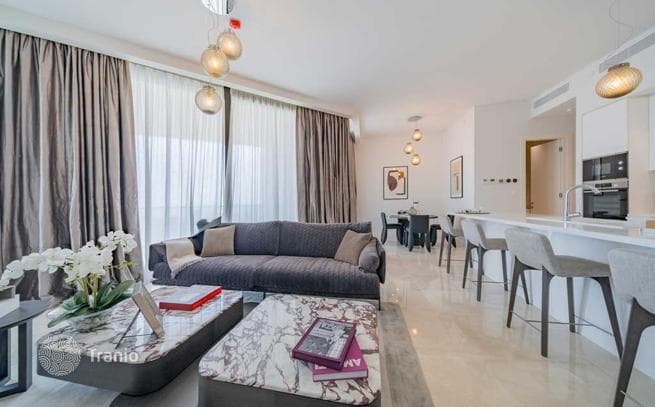 High-Rise Residence with Spa and Park 300 m from the Sea in Limassol