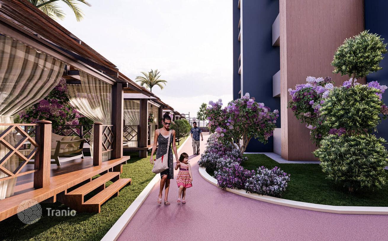 2-Bedroom Apartments Within Walking Distance of the Beach in Mersin, Tosmur