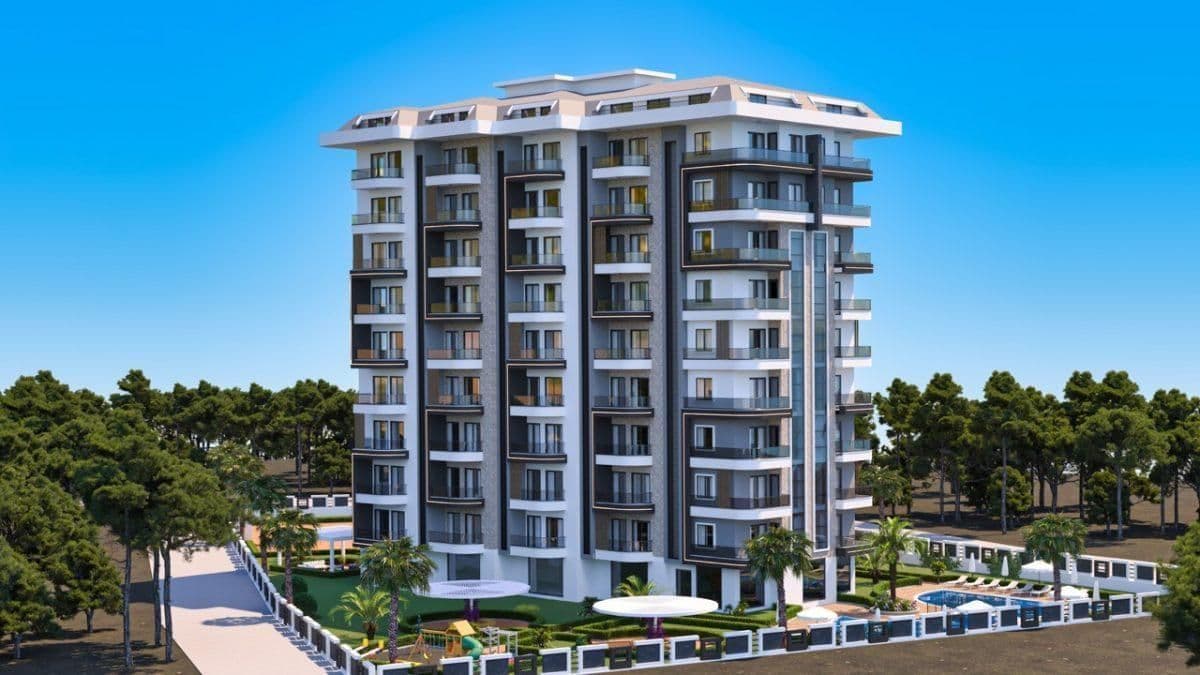 Квартира в Авсалларе, Турция, 43 м²