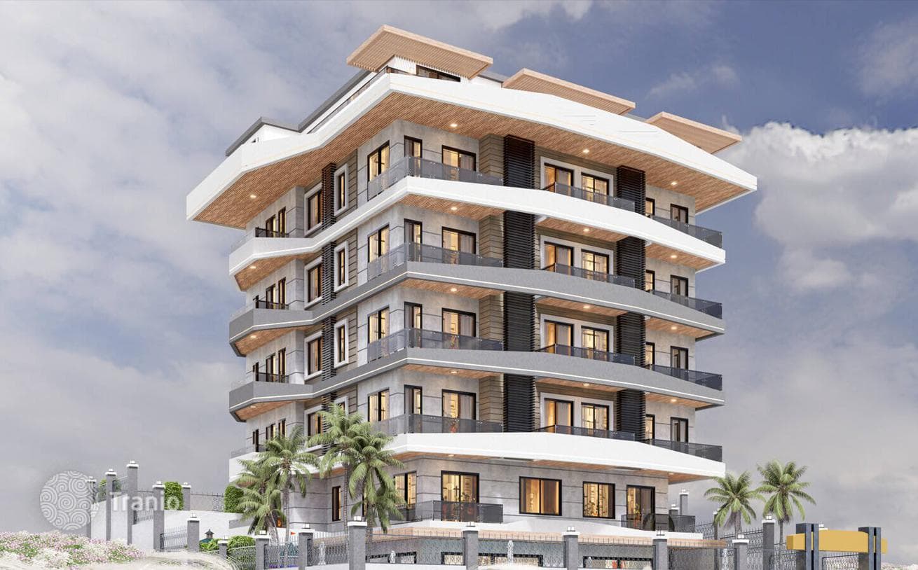 Sea View Apartments with Shared Pool in Avsallar, Alanya, photo 5