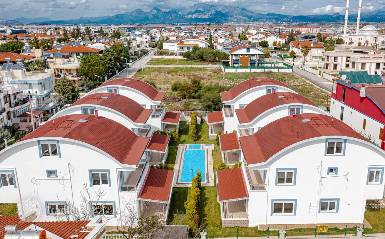 4-Bedroom (5+1) Villas Eligible for Turkish Citizenship in Belek, Antalya