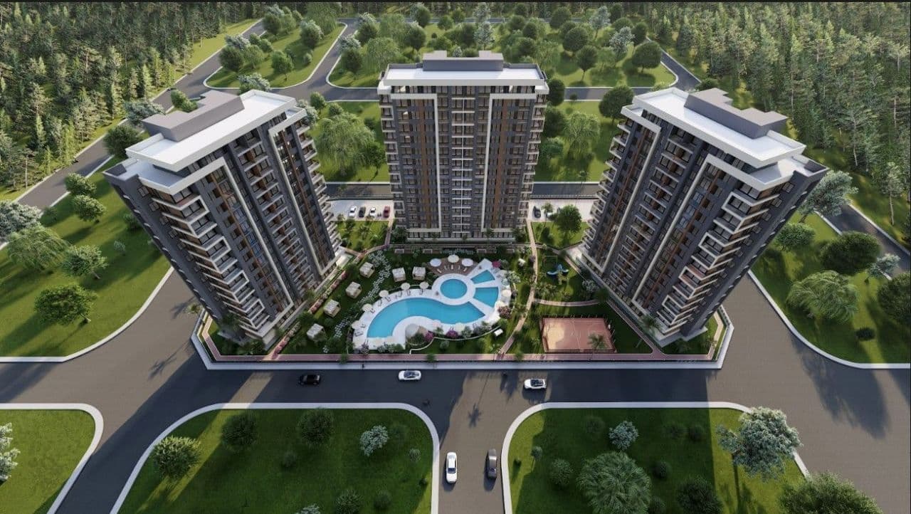 Квартира в Мерсине, Турция, 55 м²