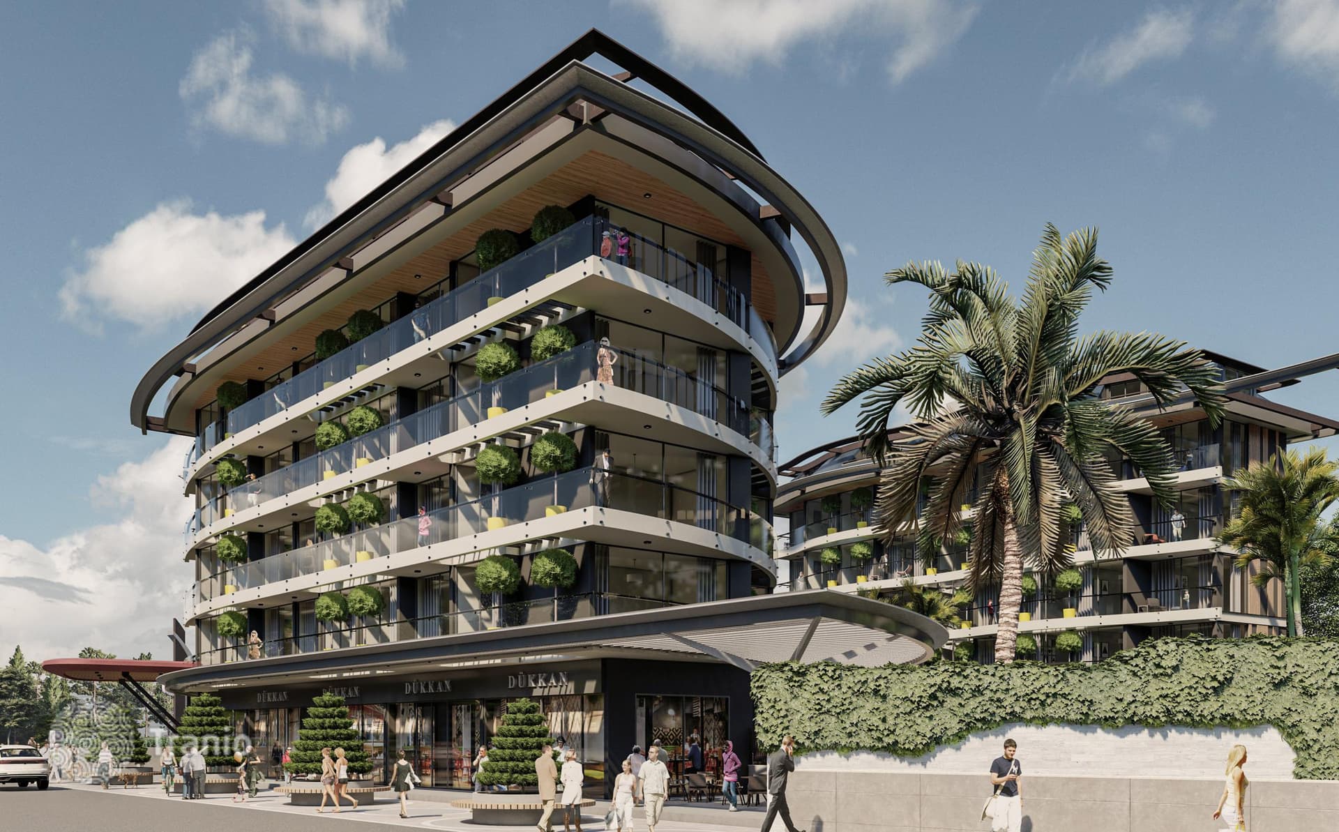 New Luxury Development with Spa Center 350 m from the Beach in Oba, Alanya, photo 4