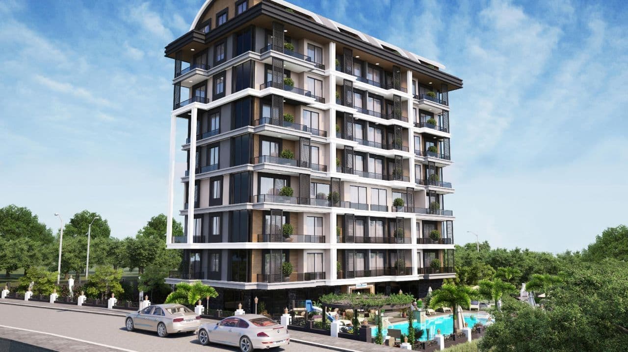 Квартира в Авсалларе, Турция, 43 м²